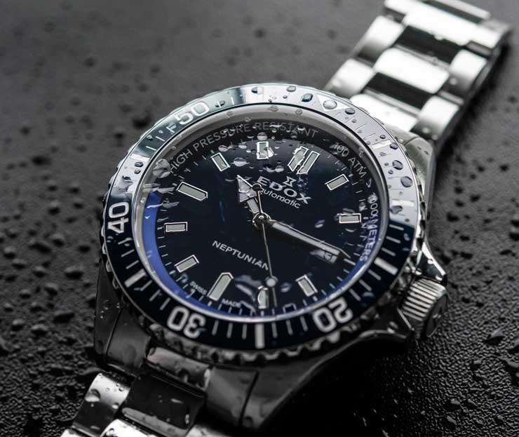 Edox Neptunian Date Automatik