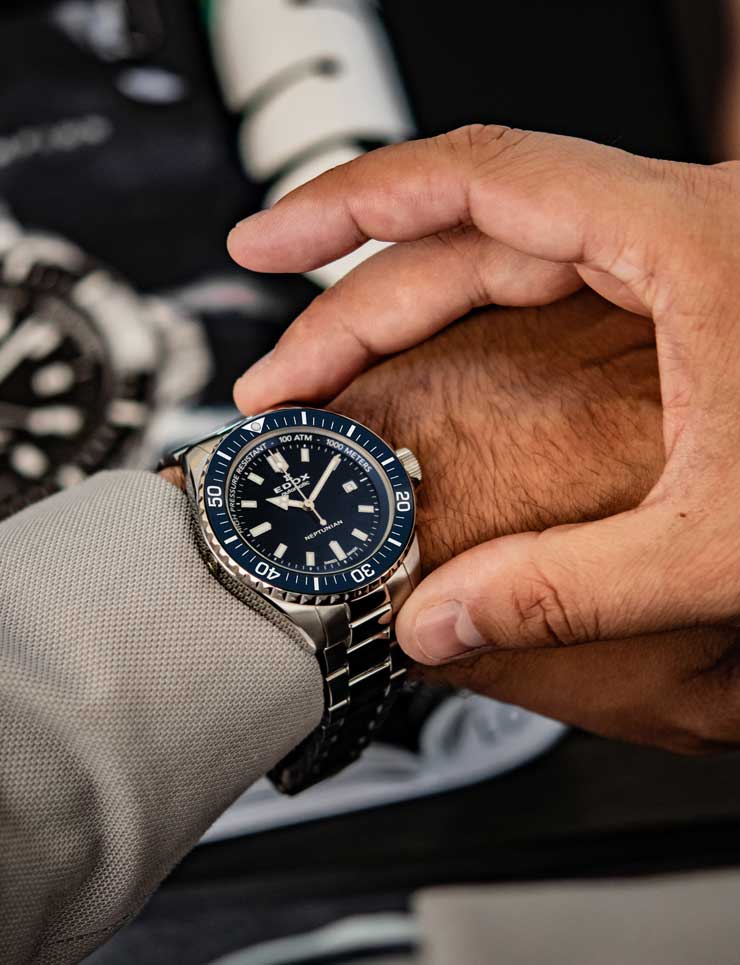 Edox Neptunian Date Automatik