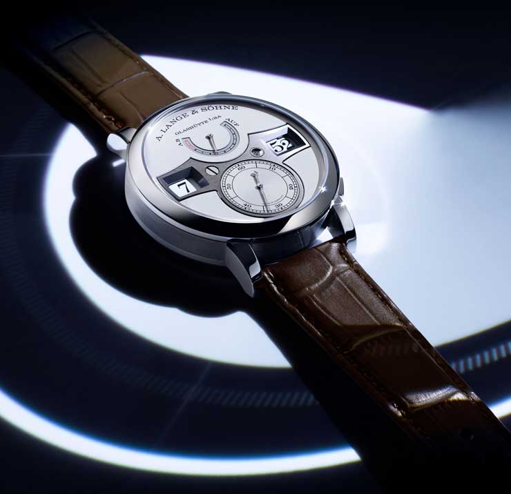 A. Lange & Söhne Zeitwerk Kaliber L043.6 Platin