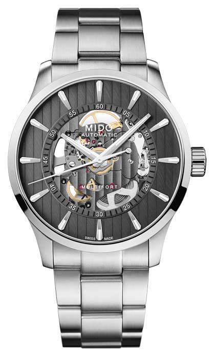 Mido Multifort Skeleton Vertigo