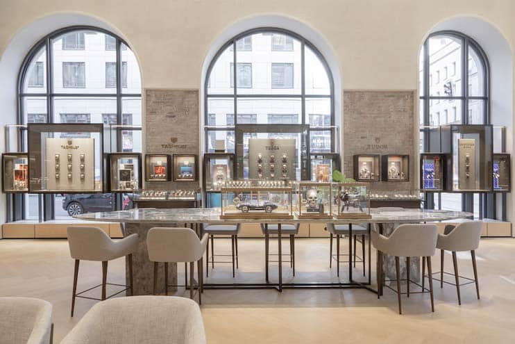 Bucherer Flagship-Boutique in Berlin