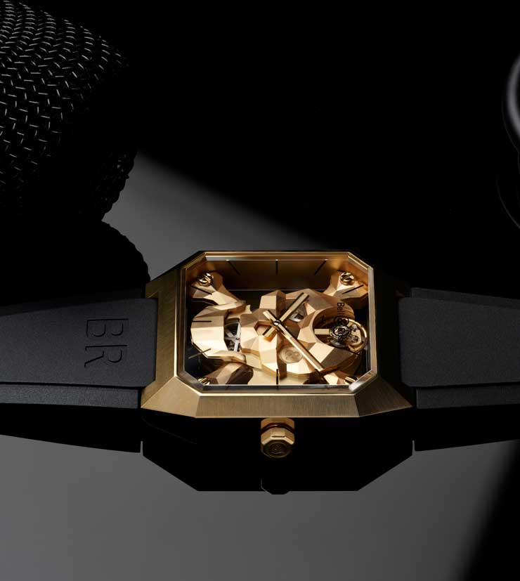 BR01 Cyber Skull Bronze