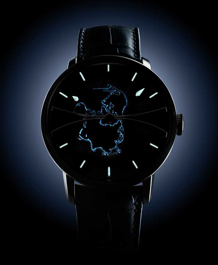 Arnold & Son Globetrotter Platinum
