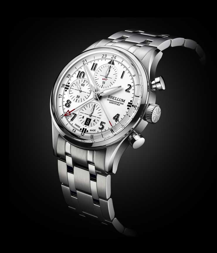 Brellum Pilot LE.1 GMT Chronometer
