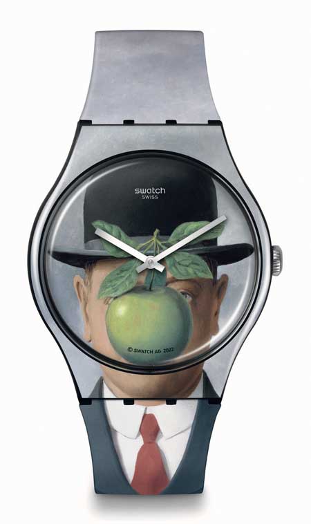 La Trahison des Images, Magritte, Swatch Art Journey 2023