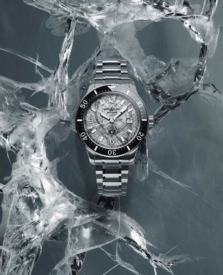 montblanc iced sea context