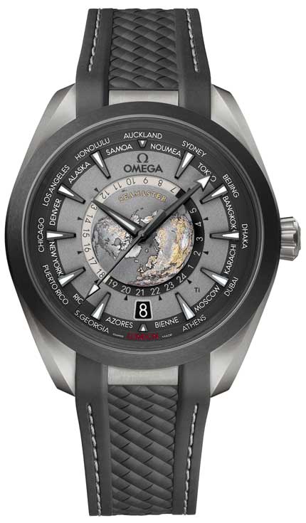 Seamaster Aqua Terra Worldtimer mit Titangehäuse
