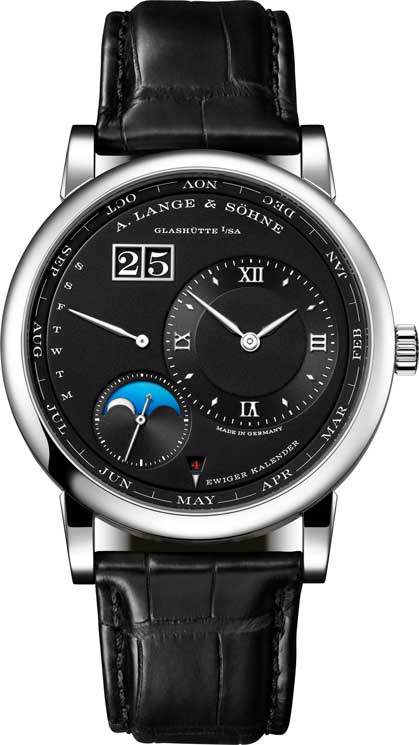 Lange 1 Ewiger Kalender Platin
