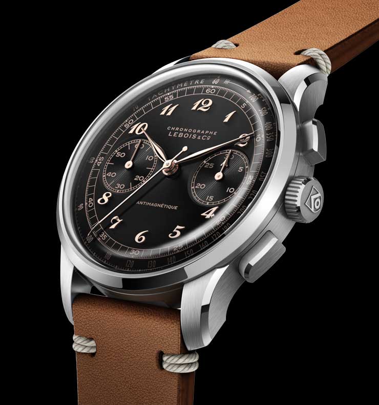 Heritage Chronograph Black & Gold