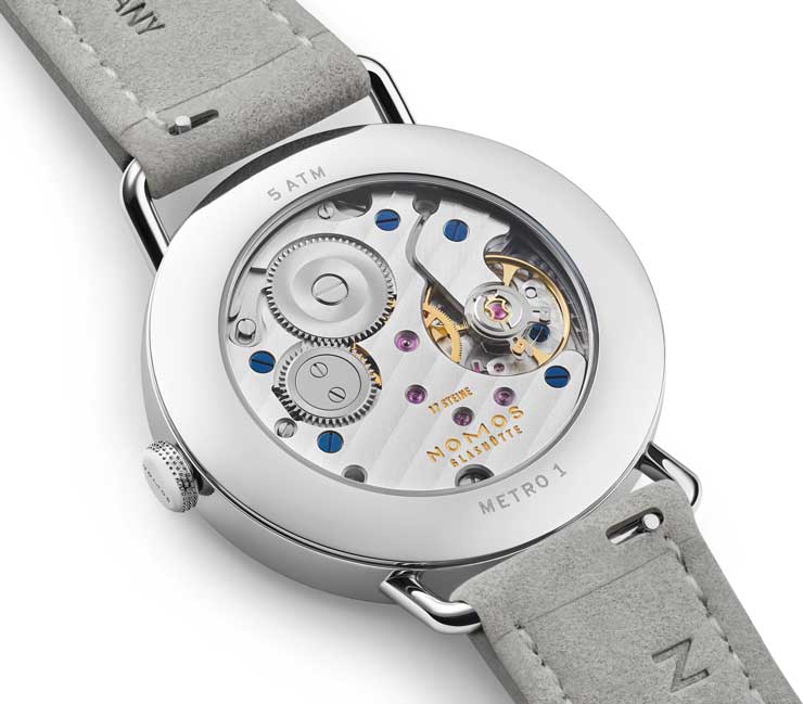 nomos caliber alpha metro 33