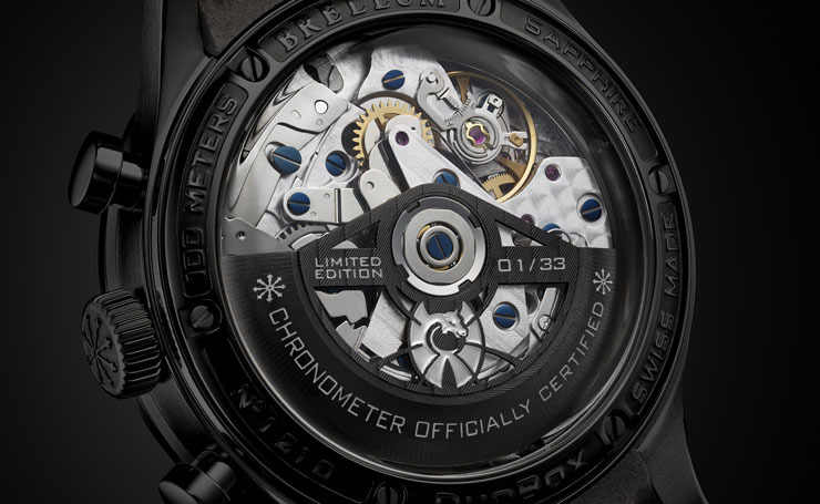 Brellum Pandial DD DLC Full Black Chronometer