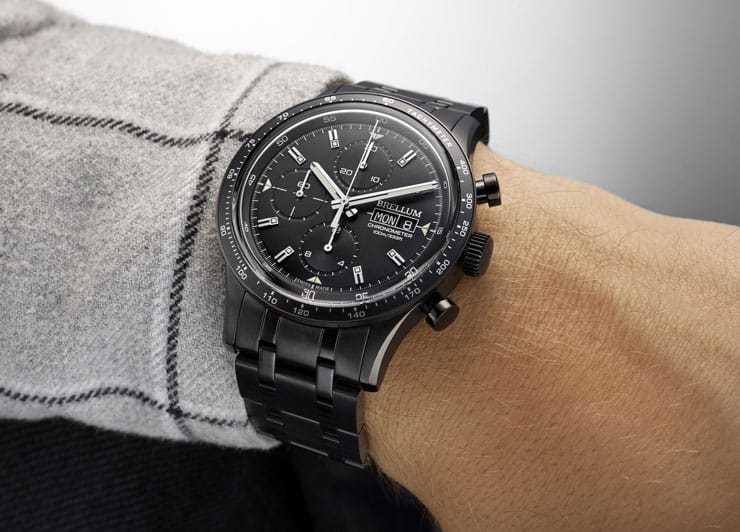 Brellum Pandial DD DLC Full Black Chronometer