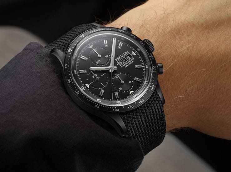 Brellum Pandial DD DLC Full Black Chronometer