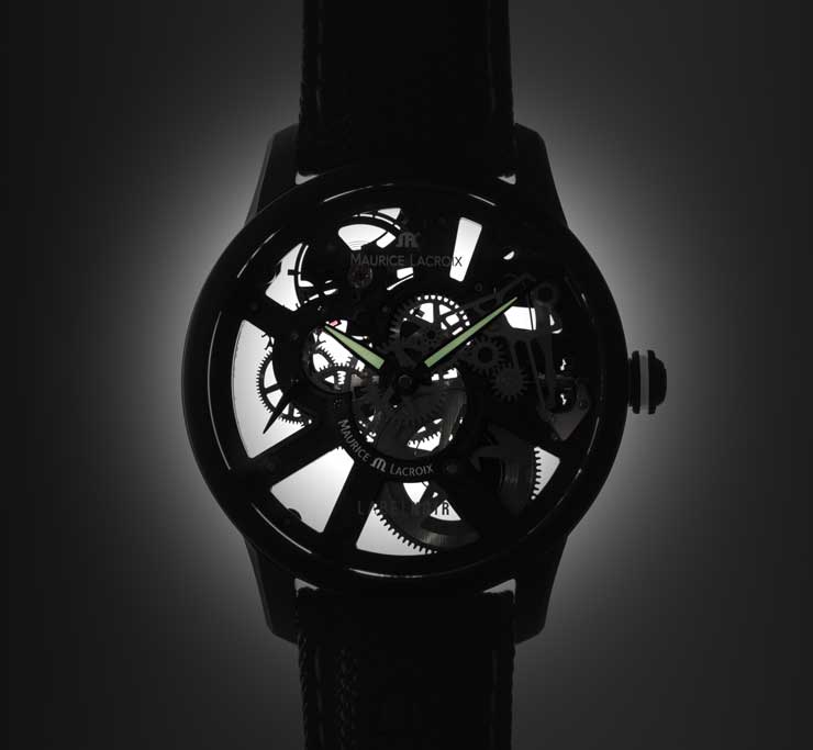 Maurice Lacroix Masterpiece Skeleton x Label Noir