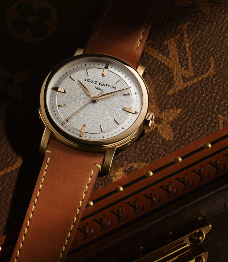 LOUIS VUITTON ESCALE - Roségold, blaues Zifferblatt Ref. W3PG21