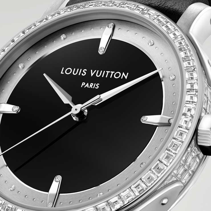 Louis Vuitton Escale - Platin, mit Diamanten im Baguetteschliff besetzt Ref. W3PT3Y