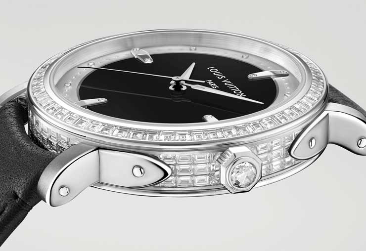Louis Vuitton Escale - Platin, mit Diamanten im Baguetteschliff besetzt Ref. W3PT3Y