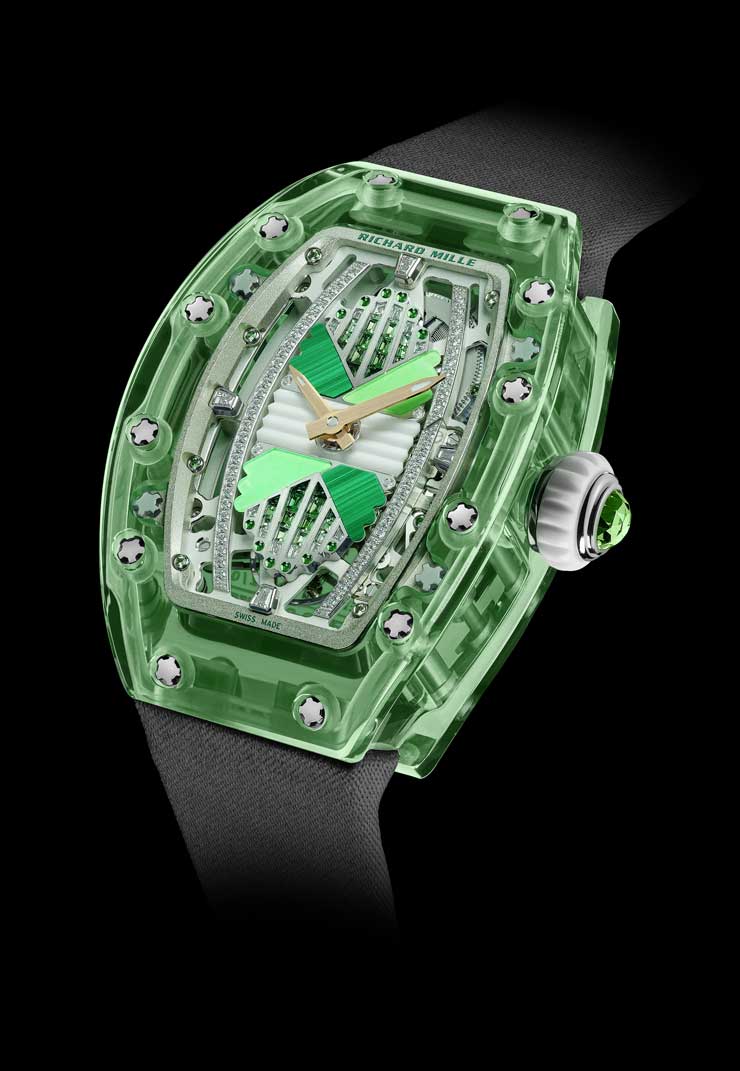 RM 07-02 Automatic Sapphire green sapphire