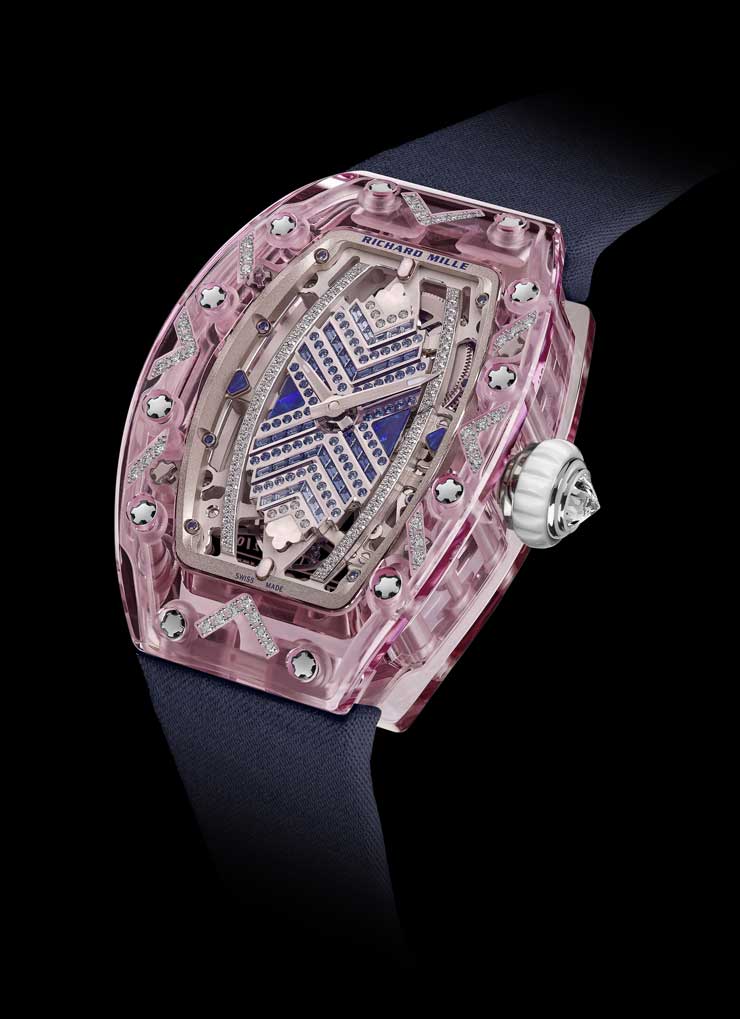 RM 07-02 Automatic Sapphire pink sapphire