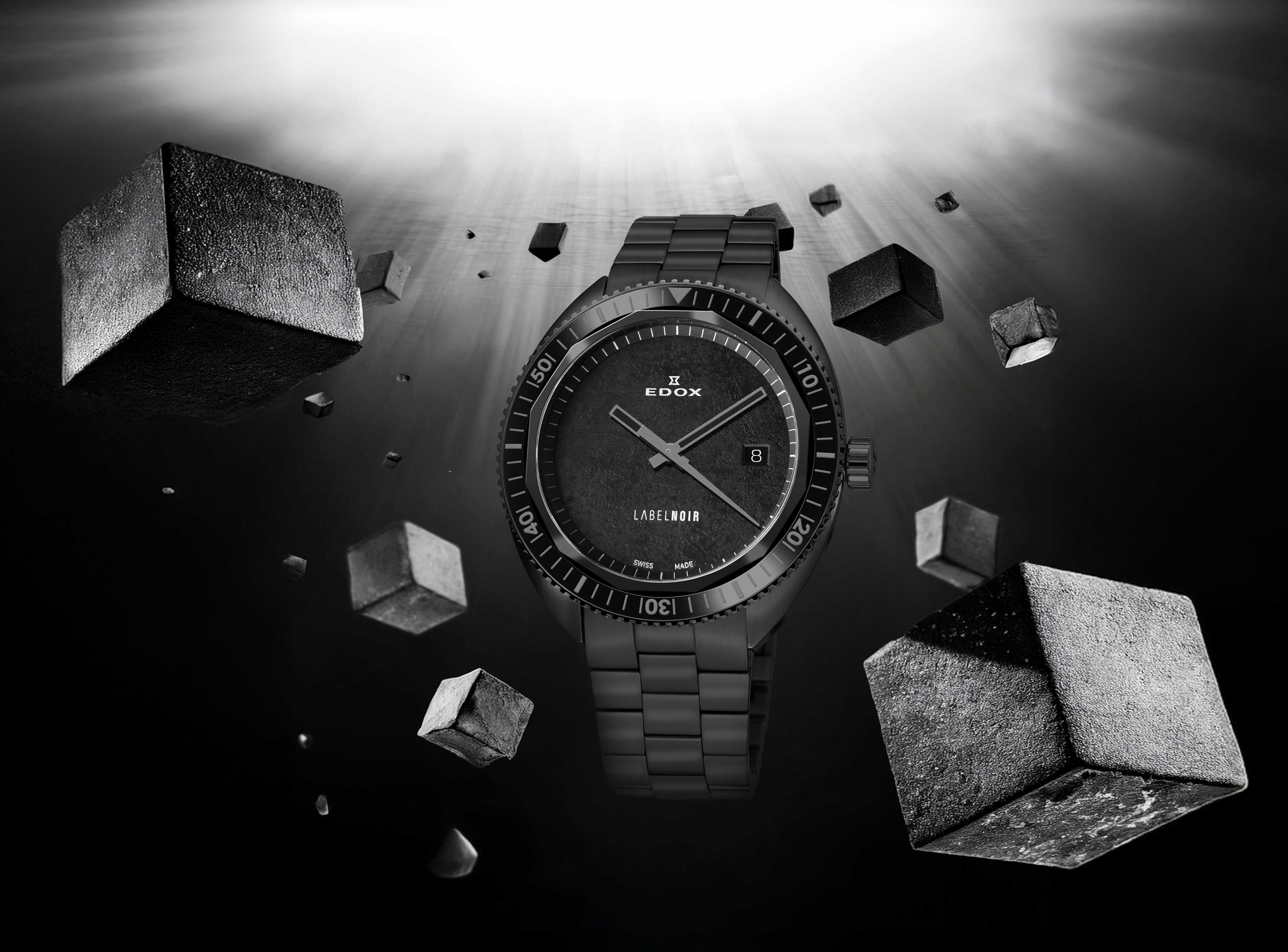 Edox Hydro-Sub Label Noir Limited Edition