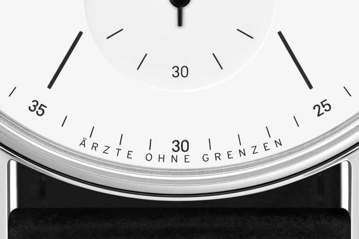 Nomos Ludwig neomatik Sondermodell für Ärzte ohne Grenzen