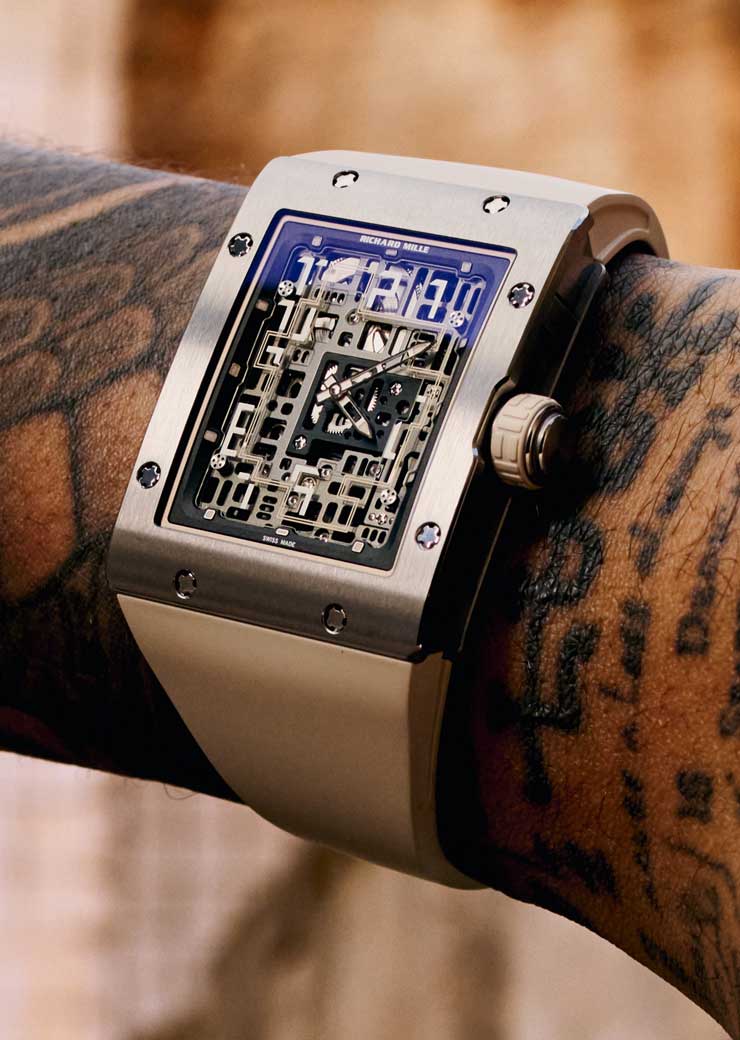 RM 16-02 Automatic extraflat Titanium