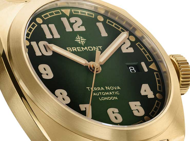Terra Nova 10,5 mm Date Bronze