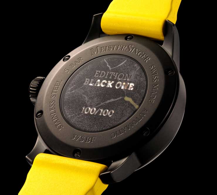 MeisterSinger Edition Black One
