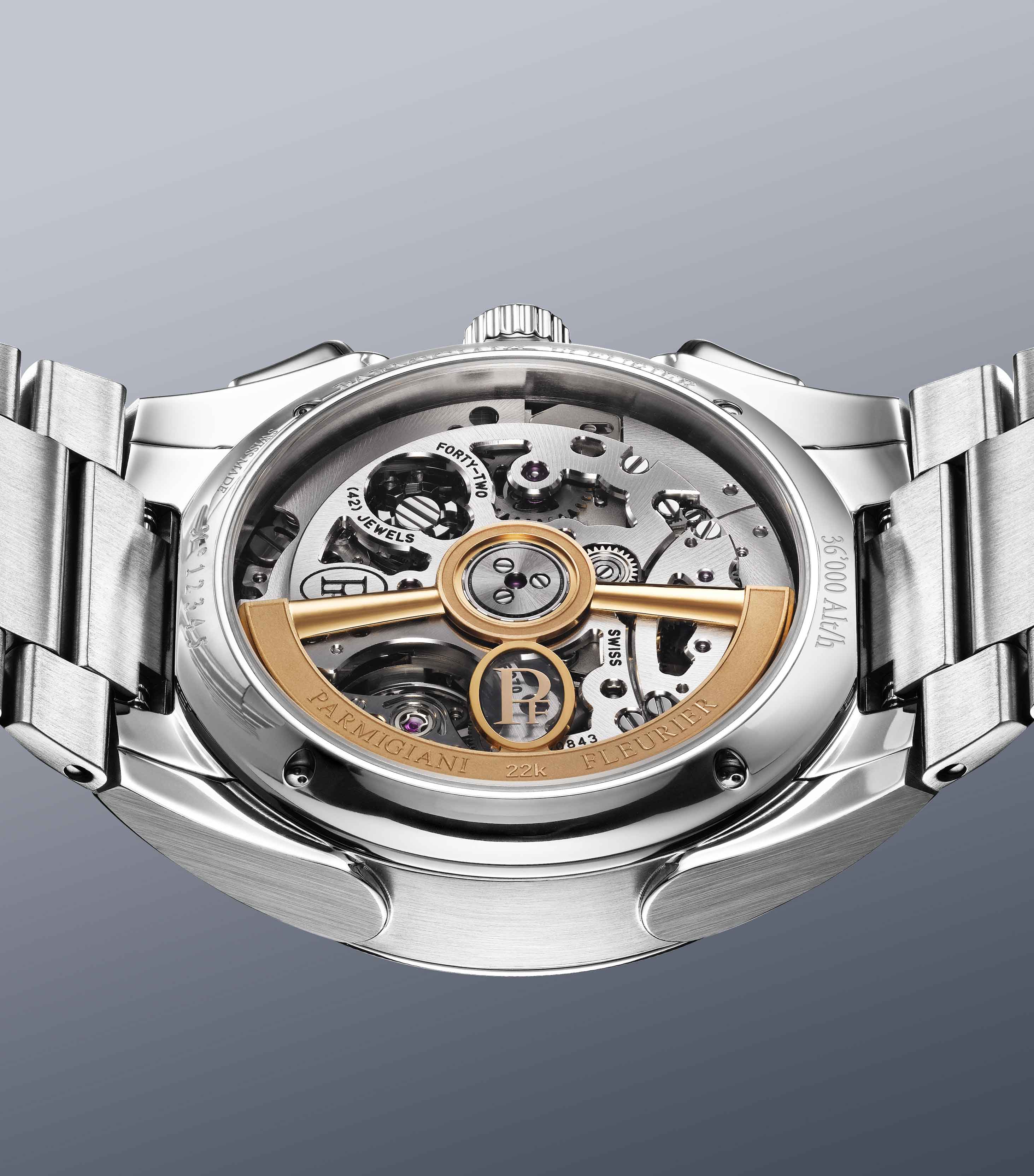 Tonda PF Chronograph No Date 40mm Mineral Blue
