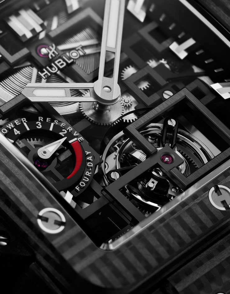 Hublot Square Bang Tourbillon 4-Day Power Reserve