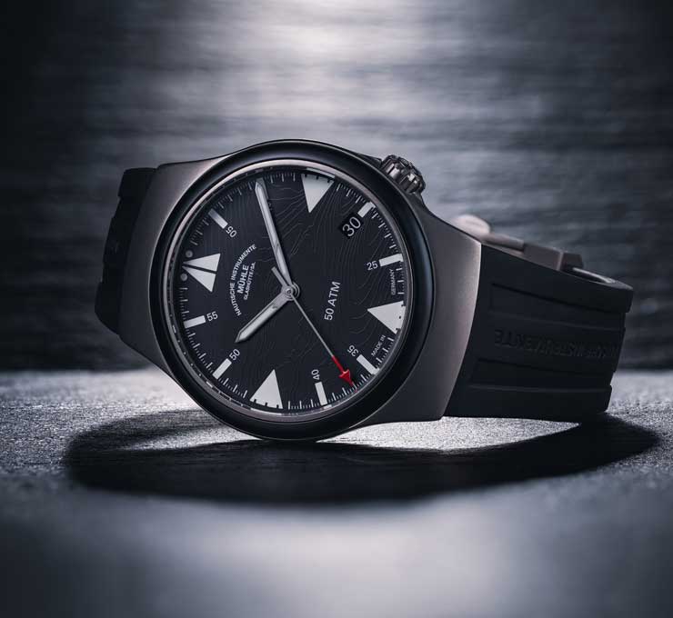 Mühle Glashütte S.A.R. Mission Timer 160 Jahre DGZRS