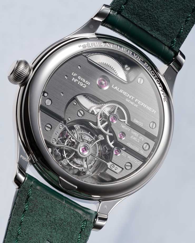 Laurent Ferrier Classic Tourbillon Teal – Série Atelier
