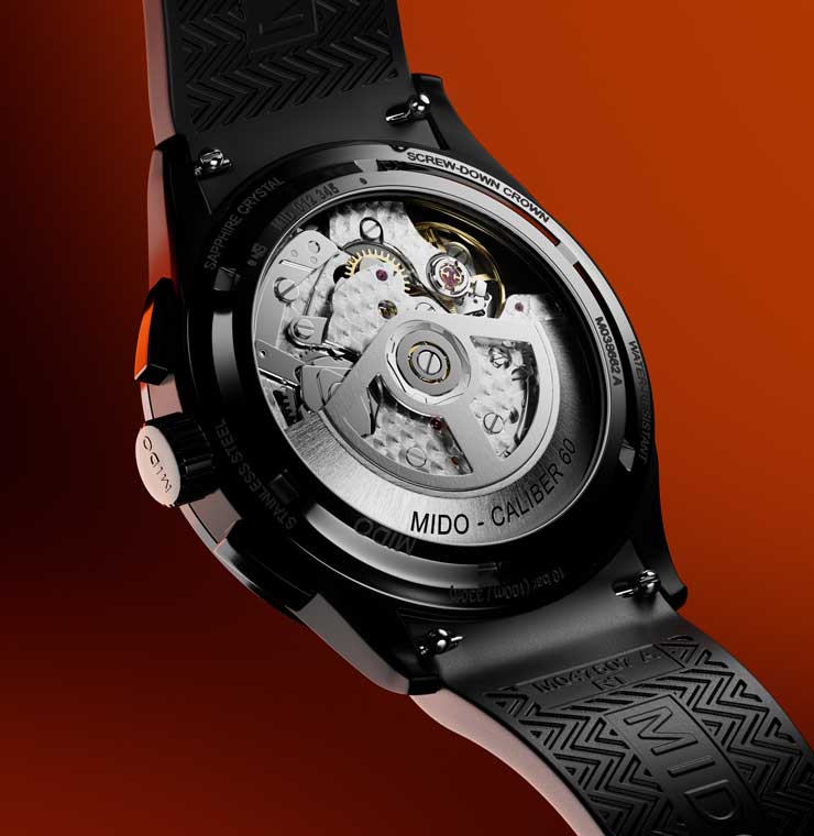 Mido Multifort Skeleton Chronograph
