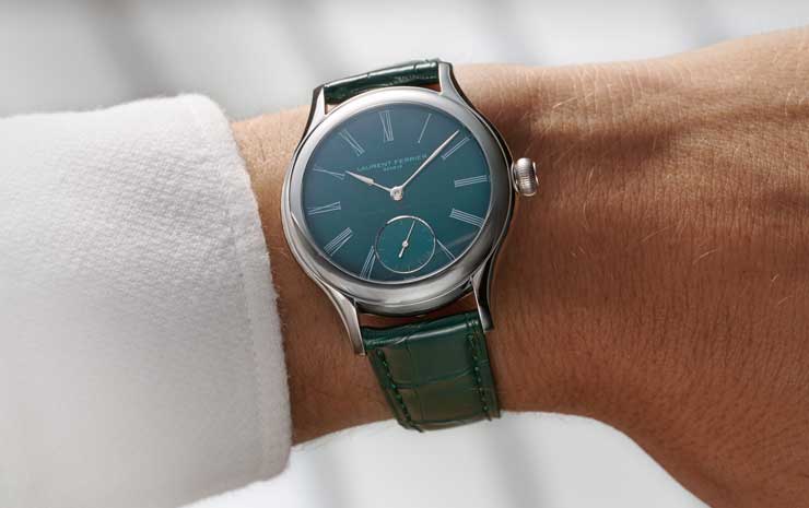 Laurent Ferrier Classic Tourbillon Teal – Série Atelier
