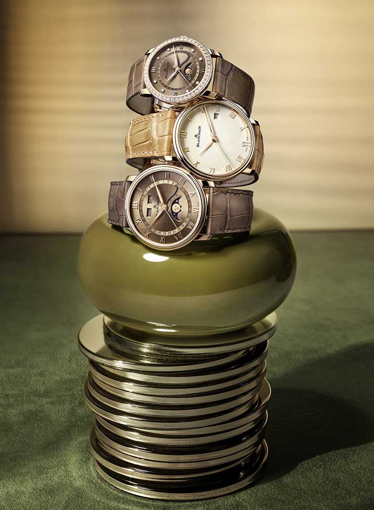 Drei neue Blancpain Villeret-Modelle