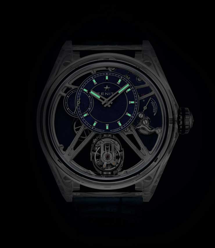 zenith defy zero g