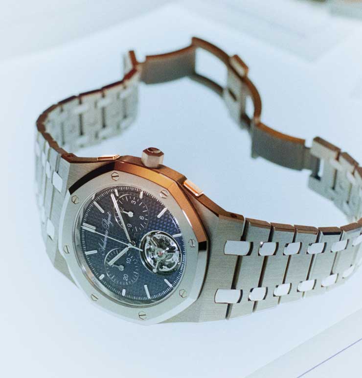Royal Oak „Jumbo“ Extra-Thin Selfwinding Flying Tourbillon Chronograph RD#5