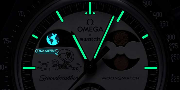 Swatch Mission to Earthpase – Moonshine Gold wants You
