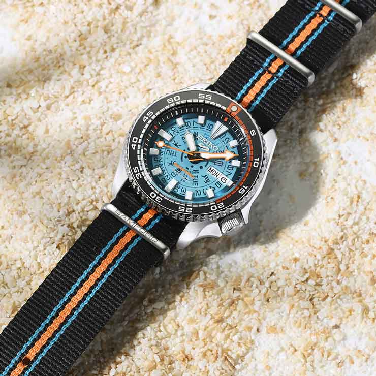 Seiko 5 Sports SKX Series Bamford Collaboration Limited Edition SRPL95