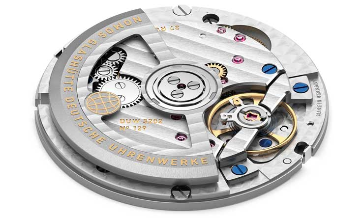 nomos neomatik-Kaliber DUW 3202