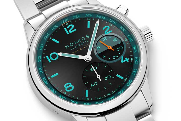nomos neomatik Weltzeit Trace nomos neomatik Weltzeit Trace
