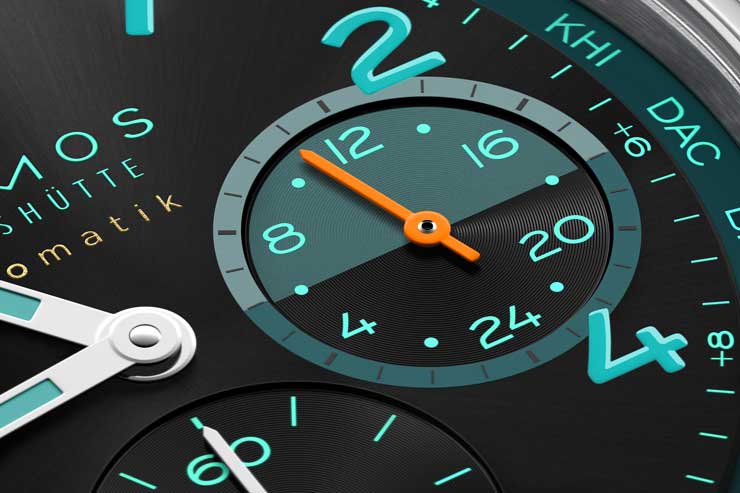 nomos neomatik Weltzeit Trace nomos neomatik Weltzeit Trace