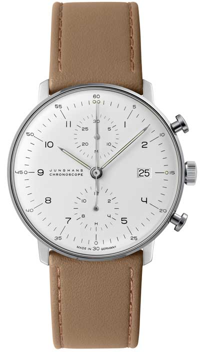 junghans max bill chronoscope 27 ref. 27/4502.02