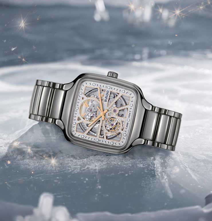 Rado True Square open Heart