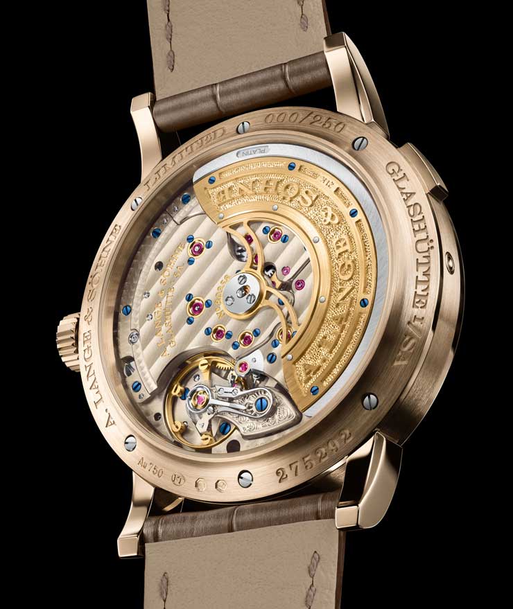 Lange 1 Daymatic Honeygold 