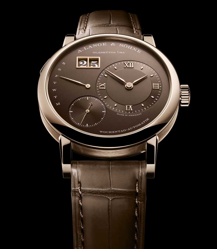 Lange 1 Daymatic Honeygold 
