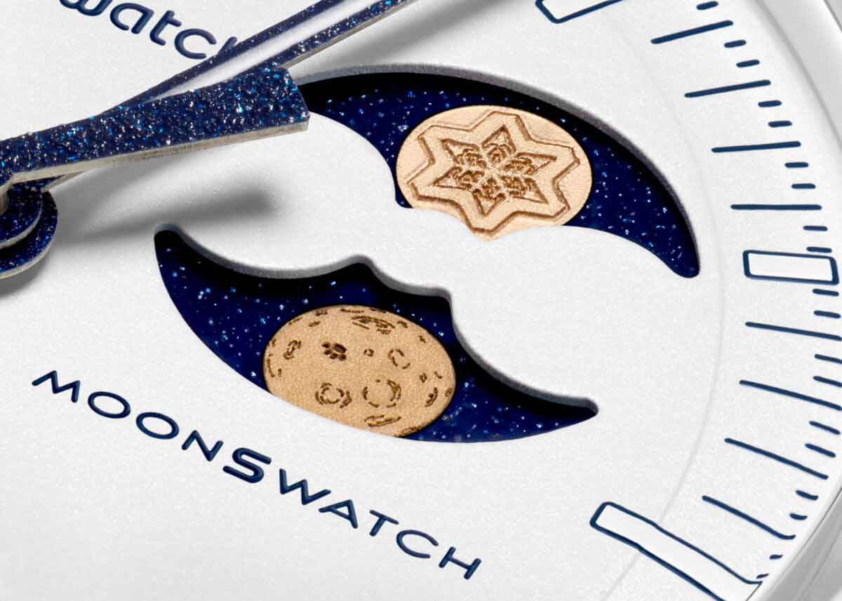 lmoonswatch Mission to Earthphase – Moonshine Gold Cold Moon