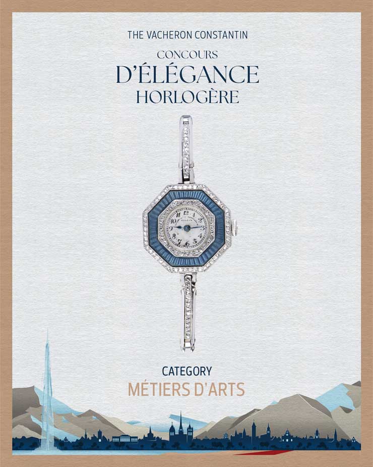 06 Métiers d’art: pocket watches and wristwatches featuring engraving, enameling, gem - setting, guilloché or any other decorative craft, with the exception of skeleton pieces. 06 Métiers d’art: pocket watches and wristwatches featuring engraving, enameling, gem - setting, guilloché or any other decorative craft, with the exception of skeleton pieces.