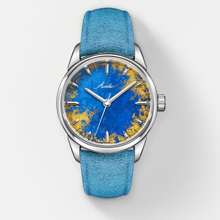 Sơn Mài – Frosted Leaf „Royal Blue“